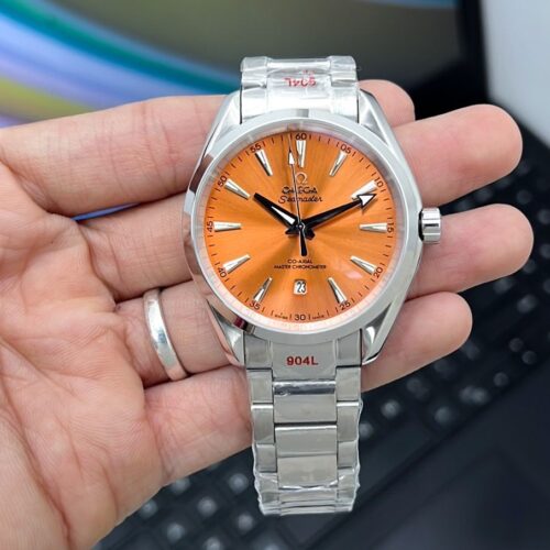 Omega Aqua Terra Orange Automatic Watch