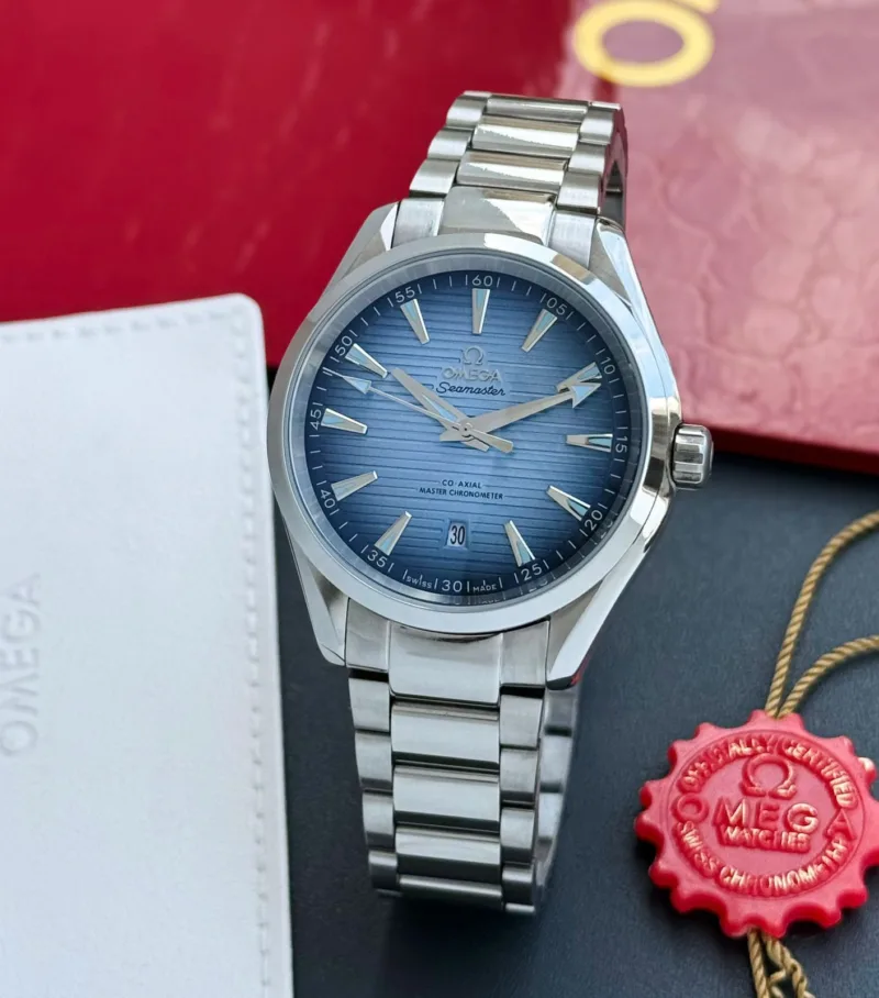 Omega Seamaster Aqua Terra Blue Dial