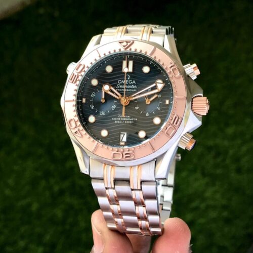 Omega Seamaster Co-Axial Chronograph Blue Dial