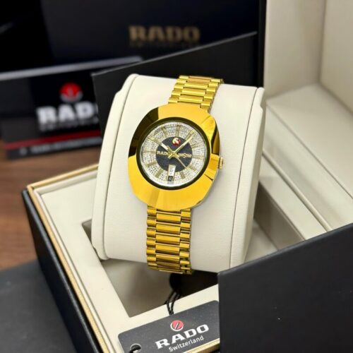 Rado Diastar Golden White Diamond Dial