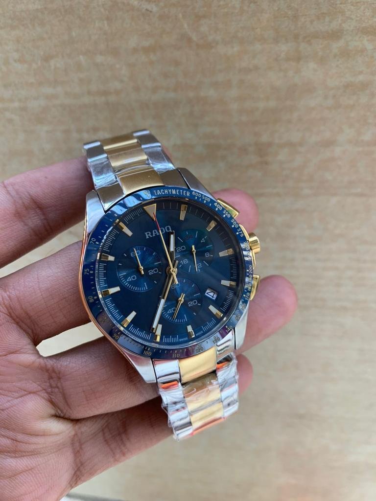 Rado Hyperchrome Two Tone Blue Dial