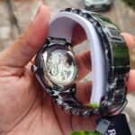 Rado Skeleton Silver Black Dial