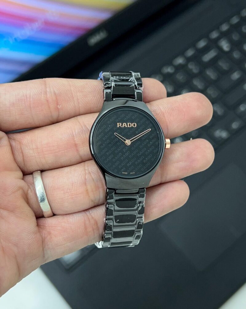 Rado True Thinline Slim Black