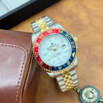 Rolex GMT Dual Tone White Dial