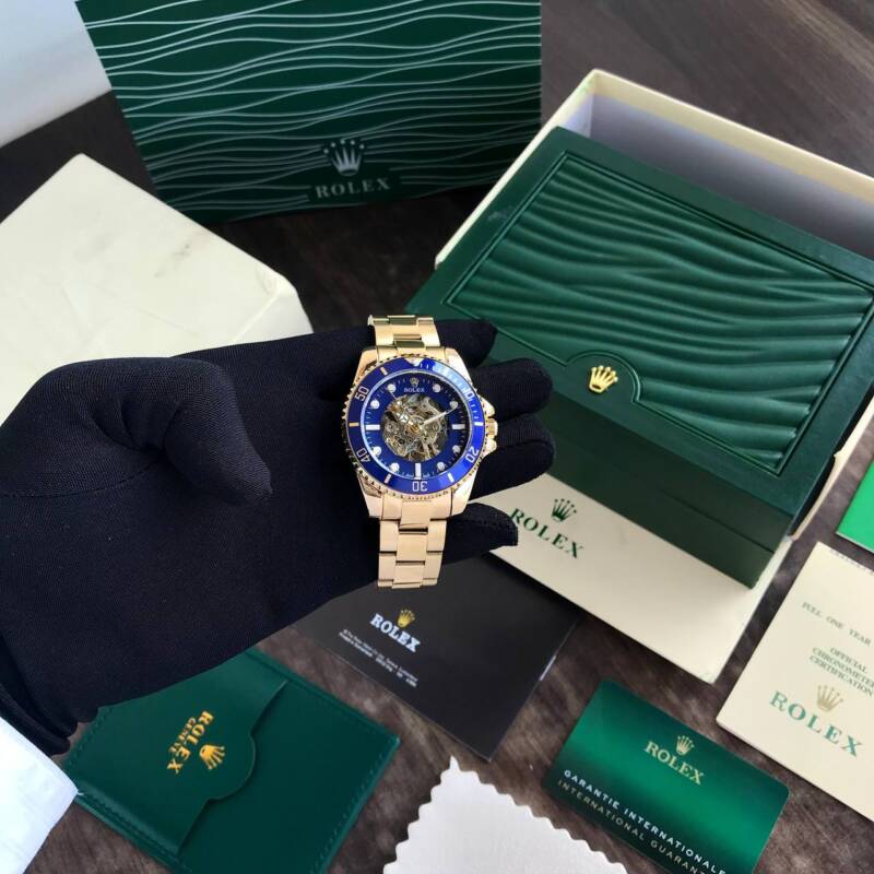 Rolex Submariner Blue Skeleton