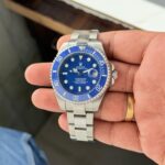Rolex Submariner Silver Blue Dial