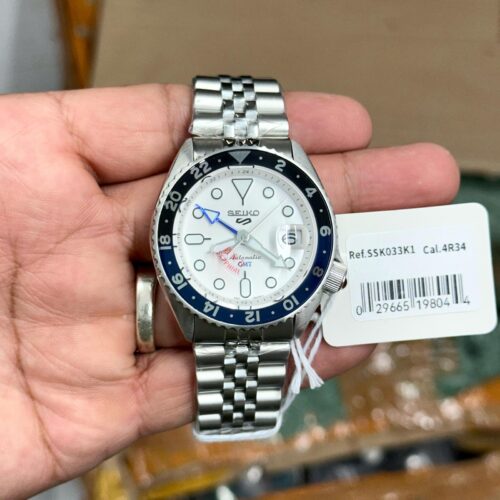 Seiko 5 Sports GMT SSK033K1 White Dial Store Quality