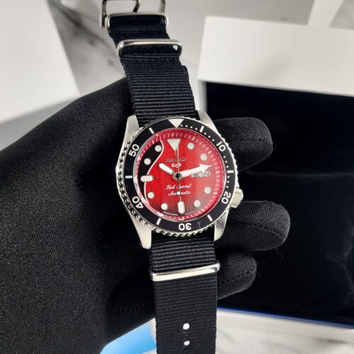 Seiko Brian May Red Dial Watch