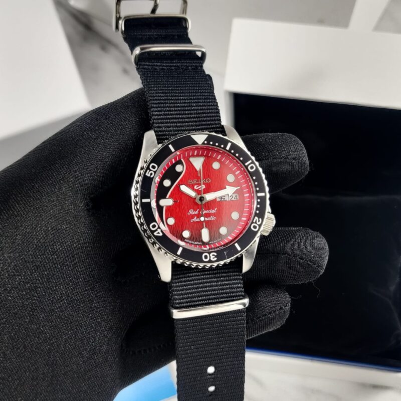 Seiko Brian May Red Dial Watch