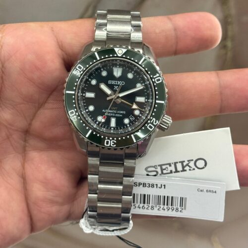 Seiko Prospex Marine Green GMT Watch