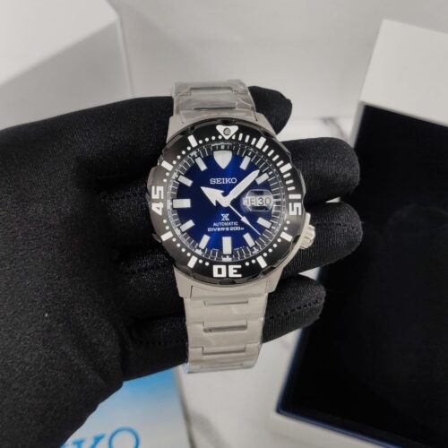 Seiko SRPD Monster Blue Dial Watch