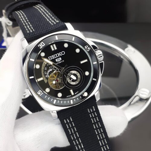 Seiko Tourbillon Black 43mm Watch