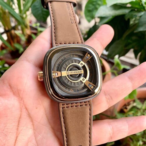 Seven Friday M2/02 Brown Leather Strap