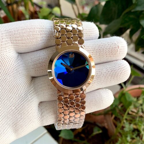 Swarovski Lake Of Shimmer Blue Dial 39MM