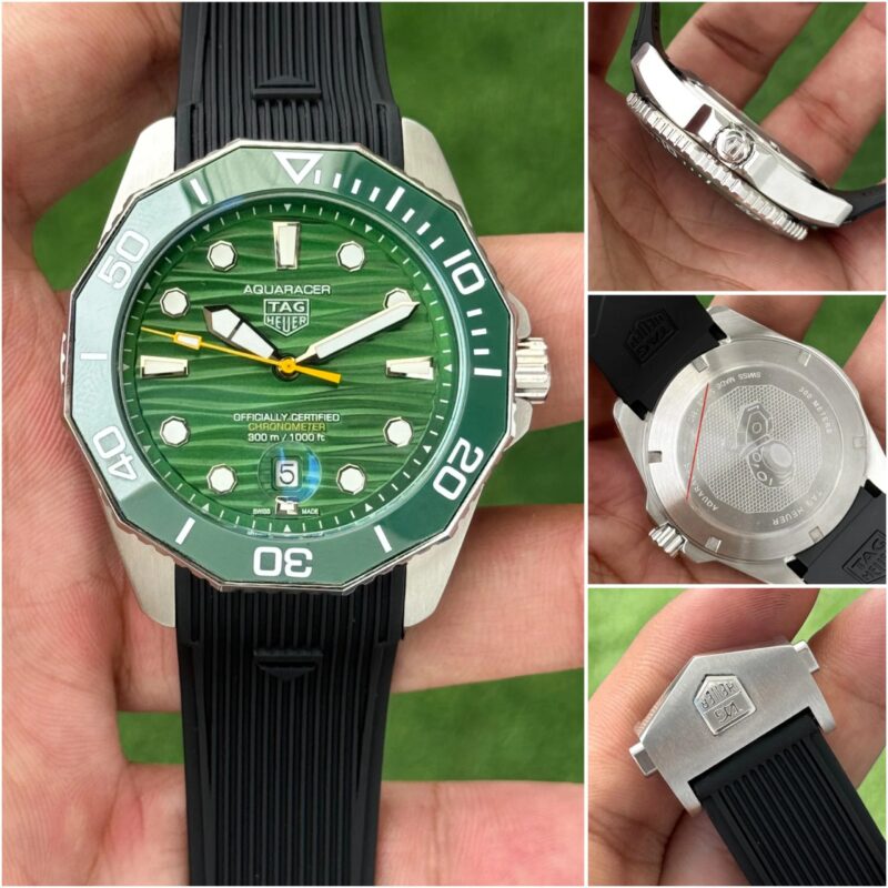 Tag Heuer Aquaracer Green Dial Automatic Tag Heuer Aquaracer Green Dial Automatic