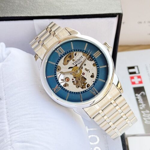 Tissot Blue Skeleton Powermatic Watch