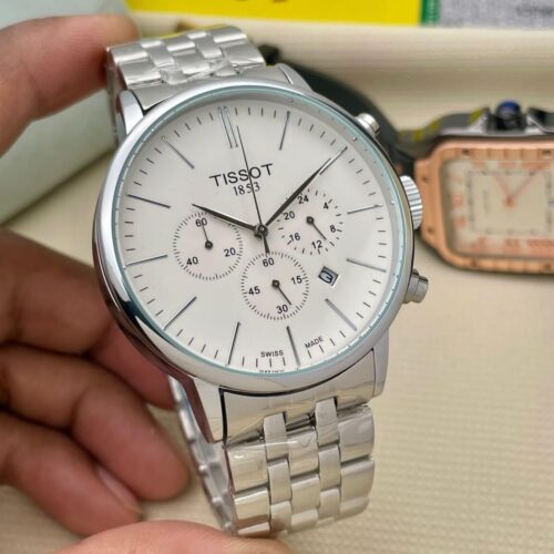 Tissot Classic Chronograph Silver Watch