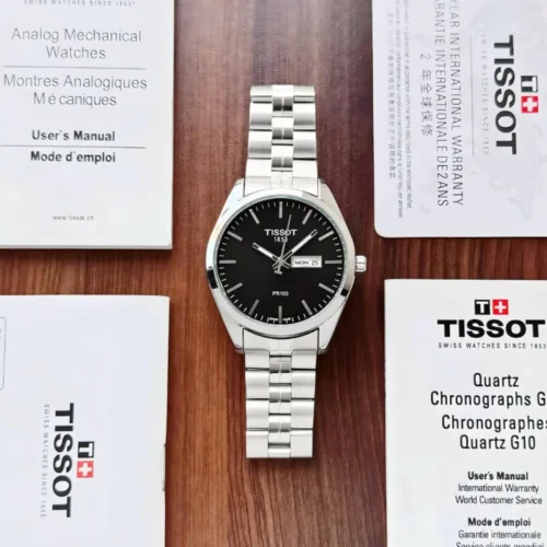 Tissot Classic PR100 Day Date Watch