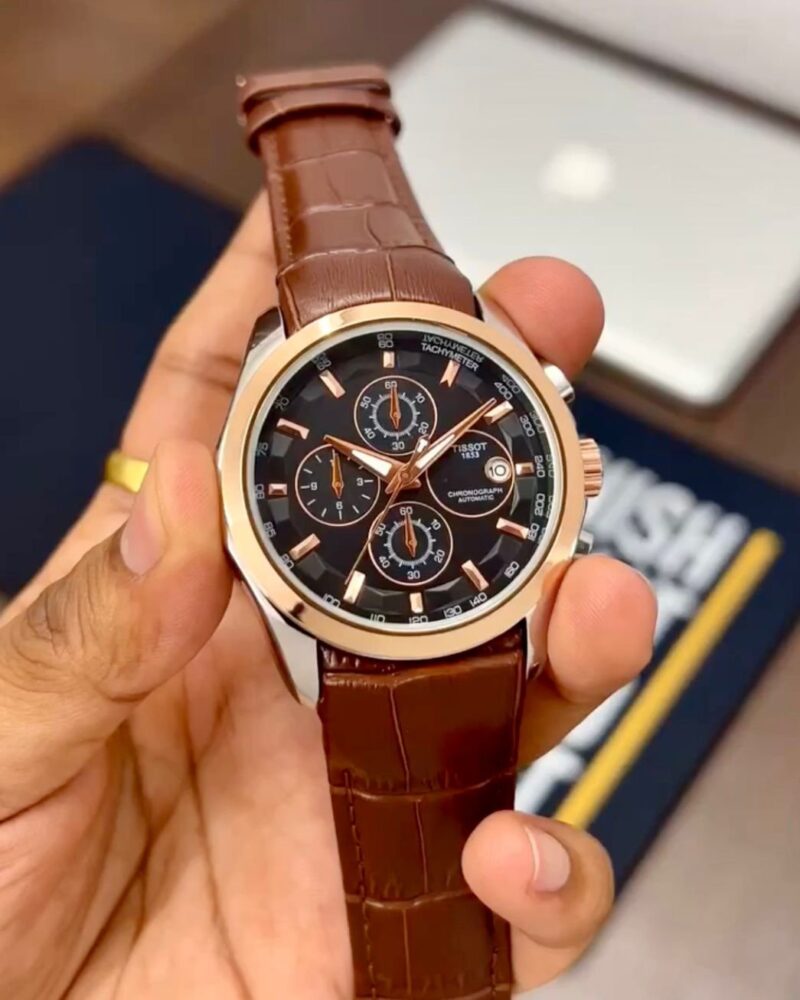 Tissot Couturier Brown Watch