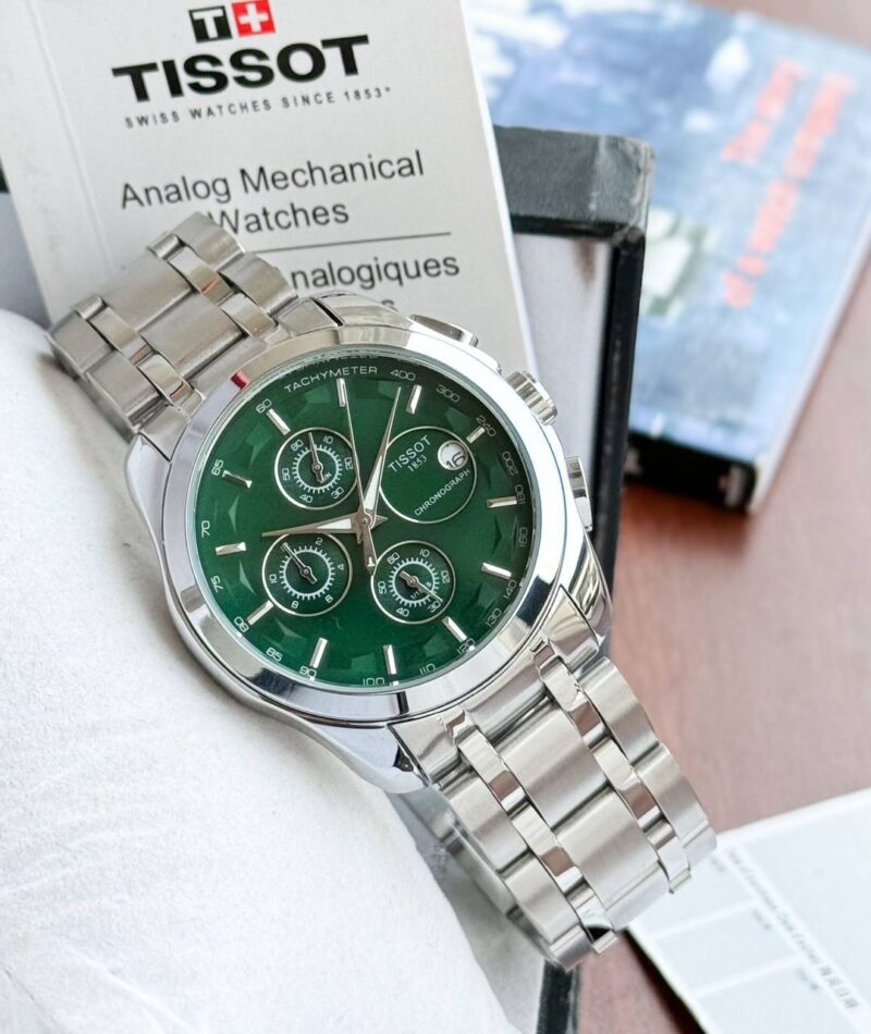 Tissot Couturier Green Dial Watch