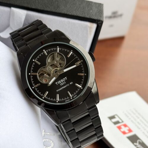Tissot Powermatic 80 Black Open Heart