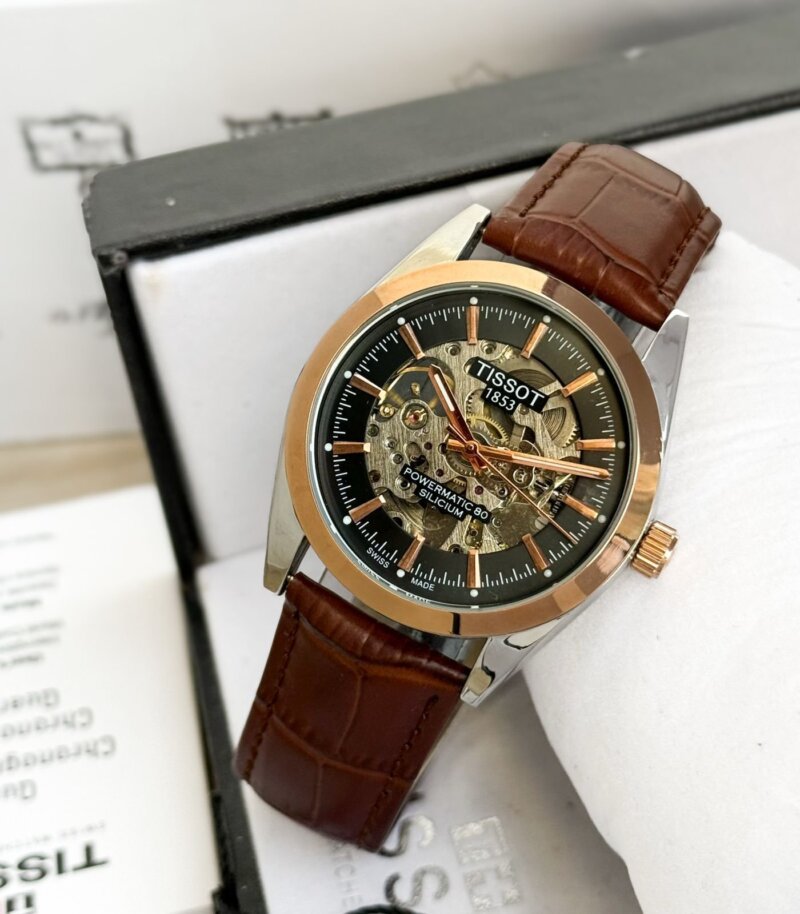 Tissot Powermatic Silicum Skeleton Black Dial Tissot Powermatic Silicum Skeleton Black Dial