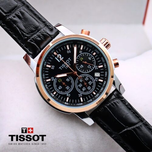 Tissot PRC 200 Chronograph Leather Watch