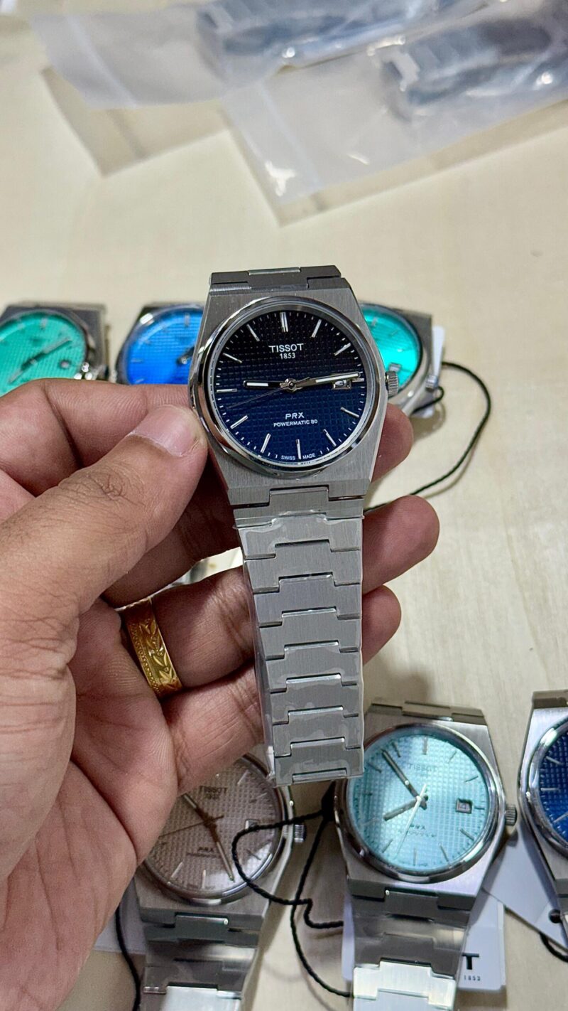 Tissot PRX Powermatic 80 Automatic Watch 9 Colour Tissot PRX Powermatic 80 Automatic Watch 9 Colour