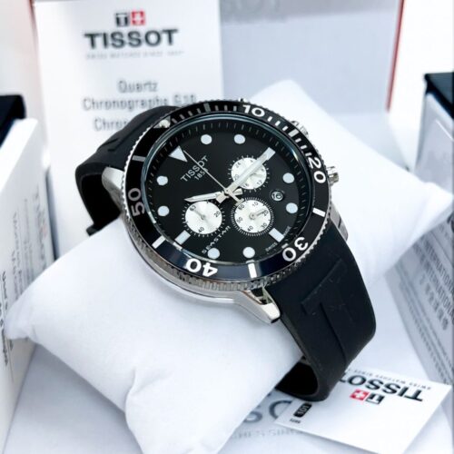 Tissot Seastar Chronograph Black Watch