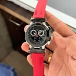 Tissot T-Race Black Dial Red Strap