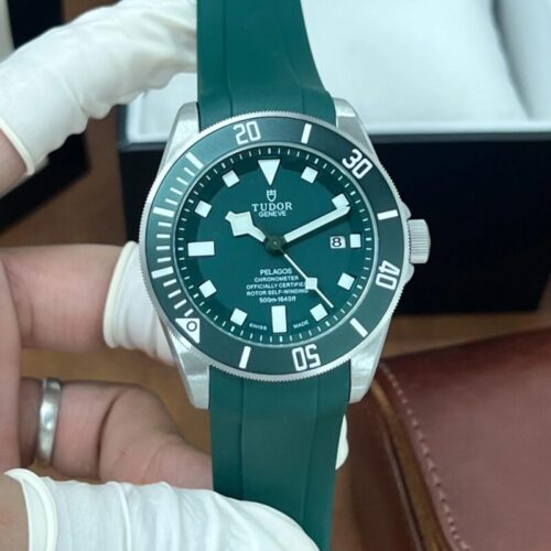 Tudor Pelagos Matte Green Dive Watch